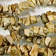 10 piece bundle of 36" strand of temp strung picture jasper chips.