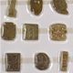 25 pc sheet of 20-40mm old jade pendants.