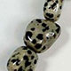 10 pc bag Dalmation Jasper tumbled stone bracelet on elastic cord. Classic size