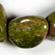 10 pc bag Unakite tumbled stone bracelet on elastic cord. Classic size