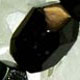 Faceted black bracelet on elastic. Approx 13 x 18mm