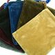 12 dozen bag of 4x6 velvet pouch in dark color mix. (144 pouches)