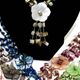 Were $20.00.  10 piece pack of assorted carved shell flowers on a 18" strand silk choker with shell cube beads.