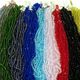 10 bundle assortment of 4mm glass bicone beads.  Each bundle contains 10 strands.