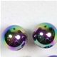 36 piece box of 8mm rainbow HMT stud earrings.