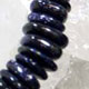 Gemstone irregular heishi elastic bracelet. Approximately  4 x 12mm