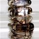 7 x 20mm double drilled gemstone stick elastic bracelet.