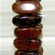 7 x 20mm double drilled gemstone stick elastic bracelet.