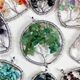 25 piece assortment of tree of life pendants. Approx. 40mm