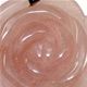 10 piece sheet of rose quartz rose pendants with bail. 30mm