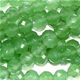16" strand of faceted 6mm round aventurine beads.