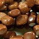 16" strand of tumbled goldstone.