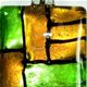AR006-Glass Foil Abstract Rectangle
