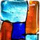 AR007-Glass Foil Abstract Rectangle