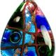 ATD002-Glass Foil Abstract Teardrop