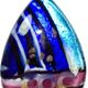 ATD005-Glass Foil Abstract Teardrop