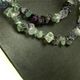 Fluorite Chunky Chip Necklace