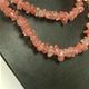 Cherry Quartz Chunky Chip Necklace