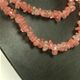 Cherry Quartz Chunky Chip Necklace