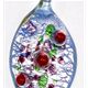 DOT002-Glass Foil Oval with Dots