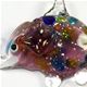 E015 - Elephant glass foil pendant