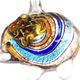 E016 - Elephant glass foil pendant