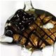 E018 - Elephant glass foil pendant