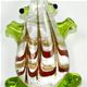 F005 - Frog glass foil pendant