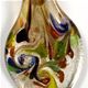 LS001 - Large scoop glass foil pendant