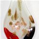 LS003 - Large scoop glass foil pendant