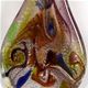 LS005- Large Scoop glass foil pendant