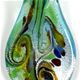 LS015 - Large scoop glass foil pendant