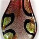 LS018 - Large scoop glass foil pendant