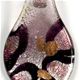 LS019 - Large scoop glass foil pendant