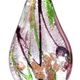 LS031 - Large scoop glass foil pendant