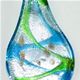 LS033 - Large scoop glass foil pendant
