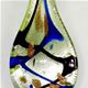 LS036- Large Scoop glass foil pendant