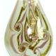 LS044 - Large scoop glass foil pendant