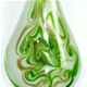 LS045 - Large scoop glass foil pendant