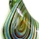 CO011- Coil glass foil pendant