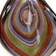 TP007- Tulip glass foil pendant