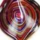 TP013 - Tulip glass foil pendant