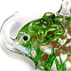 E005 - Elephant glass foil pendant