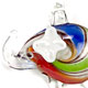 E008 - Elephant glass foil pendant