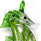 SH008 - Seahorse glass foil pendant