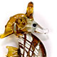 SH009 - Seahorse glass foil pendant