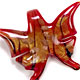 B004 - Butterfly glass foil pendant