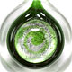 BE033 - Bullseye glass foil pendant