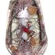 BL009 - Backward leaf glass foil pendant