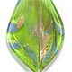 SS018 - Small scoop glass foil pendant